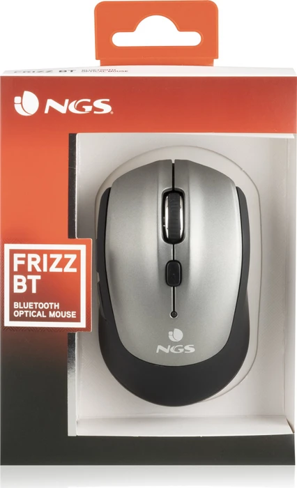 NGS Frizz Dual 2in1 Mouse grau/schwarz, USB/Bluetooth