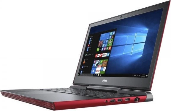 Dell Inspiron 15 7567, Core i7-7700HQ, 16GB RAM, 256GB SSD, 1TB HDD, GeForce GTX 1050 Ti, DE