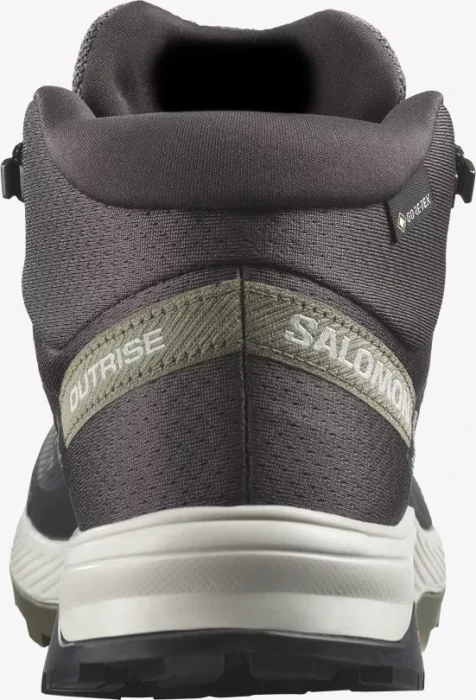 Salomon Outrise Mid GTX shale/black/deep lichen green (Damen)