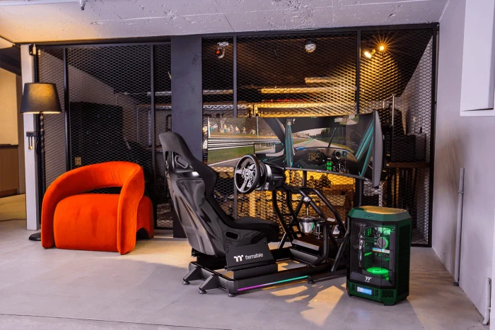 Thermaltake Racing Simulator Cockpit GR500, schwarz