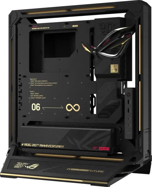 ASUS ROG GR20 Edition 20, Glasfenster