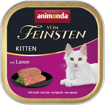 animonda Vom Feinsten Kitten, mit Lamm, 3.20kg (32x 100g)