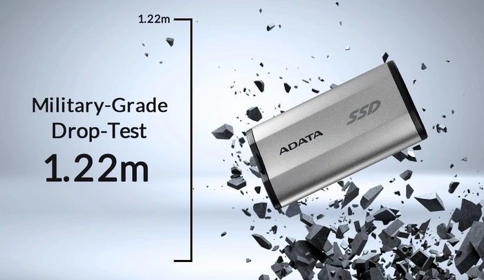 ADATA SD810, grau, 2TB, USB-C 3.2