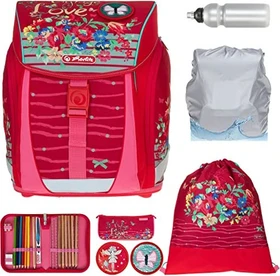 Herlitz Filo Light Plus Sea Bubbles Schultaschen-Set, 5-tlg.