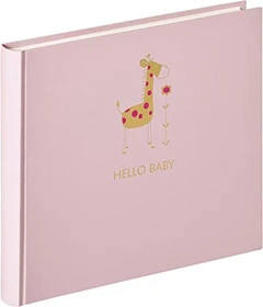 Walther Design Buch Fotoalbum Baby Animal 25x28 rose
