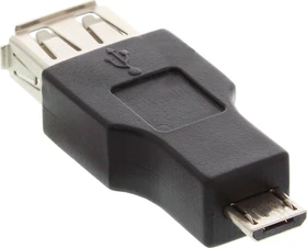 InLine Micro-USB OTG Adapter, Micro-B Stecker auf Buchse A (31608)