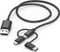 Hama 3in1 Multi-Ladekabel USB-A - Micro-USB USB-C und Lightning 1m schwarz Vorschaubild