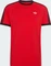 adidas 3-Streifen T-Shirt kurzarm vivid red/black (Herren) Vorschaubild