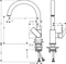 Hansgrohe Vernis Shape M35 210 1jet chrom Vorschaubild