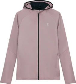 On Climate Zip Hoodie Laufjacke heron (Damen)