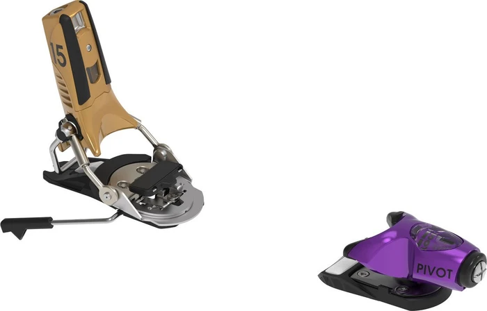 Look Pivot 2.0 15 GW B95 Alpinbindung purple gold (Modell 2025/2026)