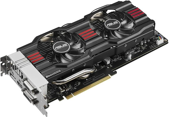 ASUS GeForce GTX 770 DirectCU II OC, GTX770-DC2OC-2GD5, 2GB GDDR5, 2x DVI, HDMI, DP