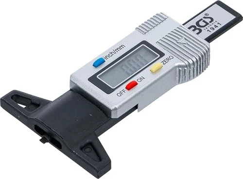 BGS technic Digital-Reifenprofil-Messschieber 0-28mm