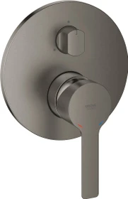 Grohe Lineare Einhandbatterie mit 3-Wege Umstellung hard graphite gebürstet