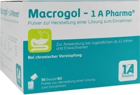 1A Pharma Macrogol Pulver Beutel, 50 Stück