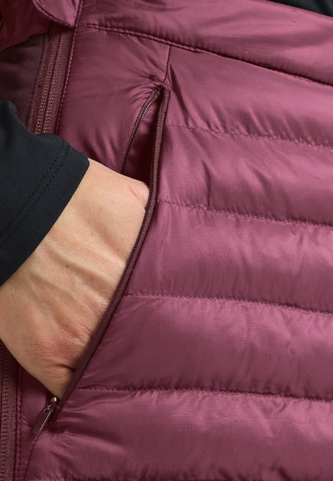 Jack Wolfskin Routeburn Pro Insulated Rock kurz raisin (Damen)