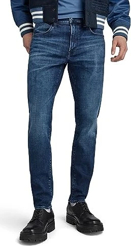 G-Star Revend FWD Skinny Jeans worn in himalayan blue (Herren)