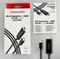 Axagon Mini DisplayPort 1.2/HDMI 1.4b Adapterkabel schwarz, 1.80m Vorschaubild