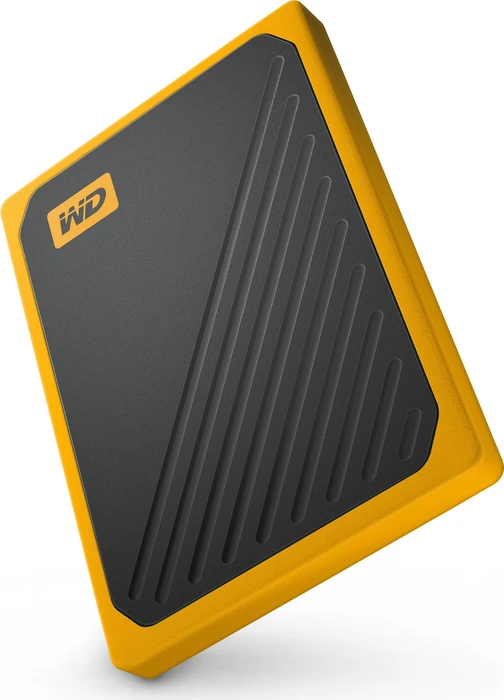 Western Digital WD My Passport Go gelb 500GB, USB 3.0 Micro-B
