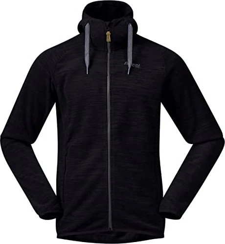 Bergans Hareid Fleece Funktionsjacke schwarz (Herren)