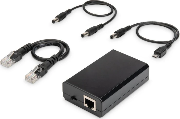 Digitus Gigabit PoE-Splitter, 2x RJ-45, PoE PD