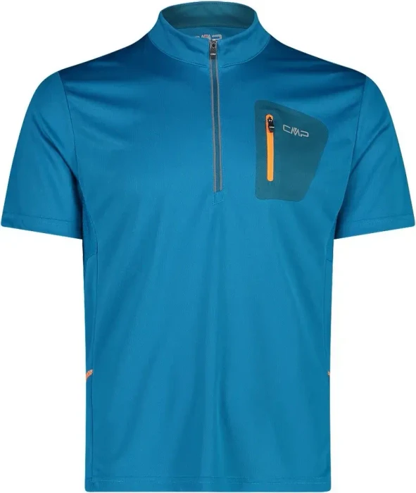 CMP Free Bike Half Zip Trikot kurzarm reef (Herren)