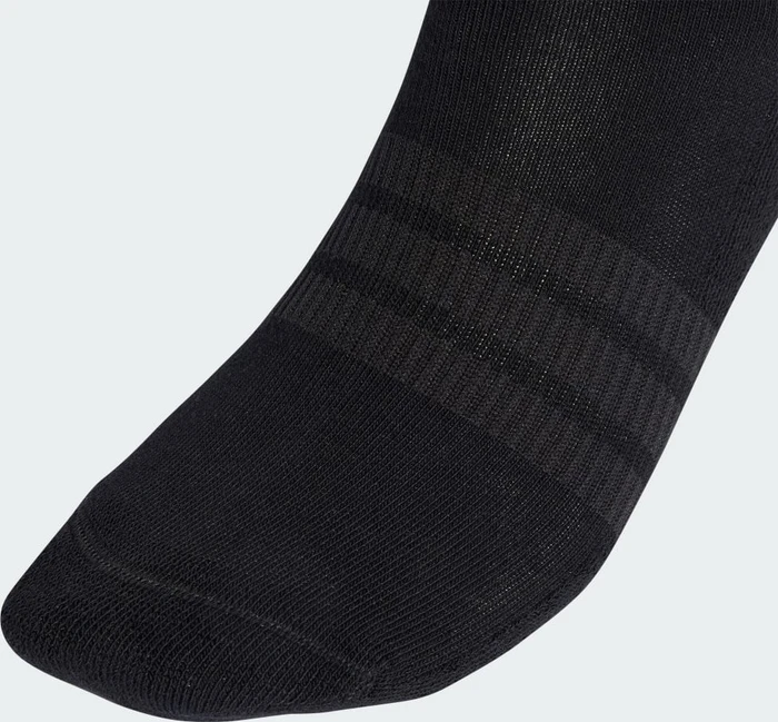 adidas Cushioned Crew Socken medium grey heather/white/black/grey six, 3 Paare