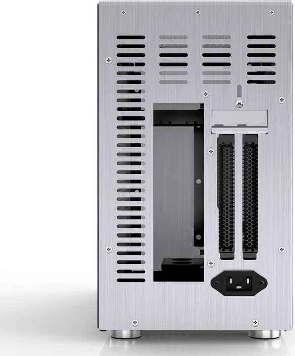 Jonsbo V10, silber, Mini-ITX