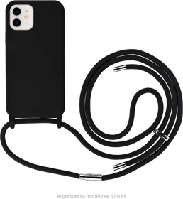 Artwizz HangOn Case Silicone für Apple iPhone 13 Mini schwarz