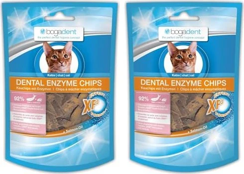 Bogar bogadent Dental Enzyme Chips Fisch Katze, 50g