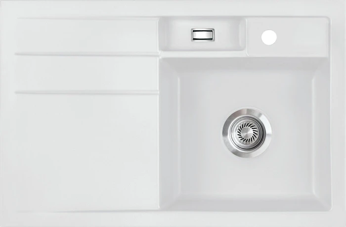 systemceram Bela 78 Einbau Becken rechts satin