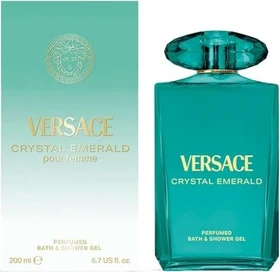 Versace Crystal Emerald Bath & Shower Gel, 200ml