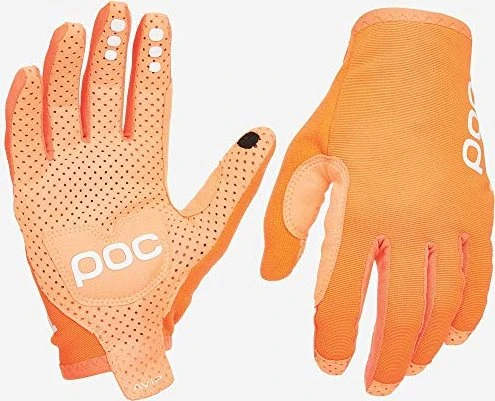 POC AVIP Fahrradhandschuhe lang zink orange