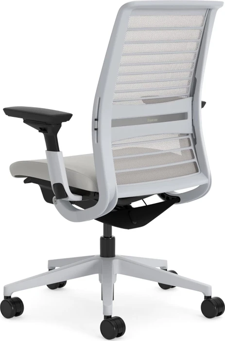 Steelcase Think Bürostuhl mit Armlehnen, grau