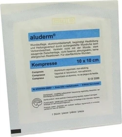 Söhngen Aluderm Kompresse, 10 x 10cm, 1 Stück