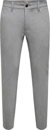 ONLY & SONS Mark Slim Fit Chino Hose light grey melange (Herren)