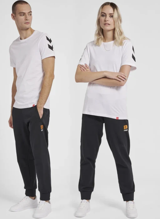 hummel Legacy Chevron T-Shirt kurzarm weiß