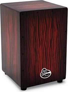 LP Aspire Accents Cajon Dark Wood Streak