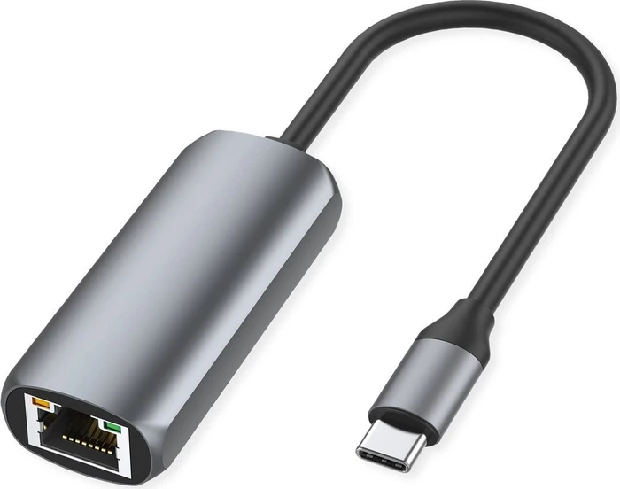 Roline / Secomp Gigabit LAN-Adapter, RJ-45, USB-C 3.0 [Stecker]