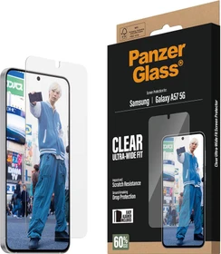 PanzerGlass Screen Protector Ultra-Wide Fit w. EasyAligner für Samsung Galaxy A57 5G