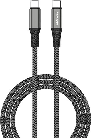 4smarts USB-C auf USB-C Kabel PremiumCord 100W 1.5m schwarz