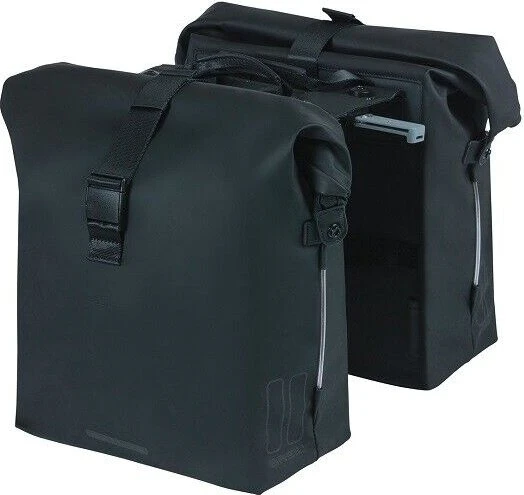 Basil SoHo Nordlicht MIK Doppeltasche Gepäcktasche night black