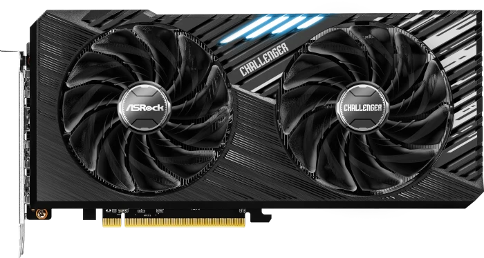 ASRock Radeon RX 7600 XT Challenger 16GB OC, RX7600XT CL 16GO, 16GB GDDR6, HDMI, 3x DP