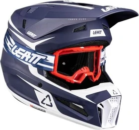 Leatt Moto 3.5 Junior blau/weiß