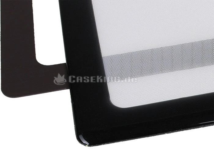 DEMCiflex Staubfilter 120mm quadratisch schwarz/weiß