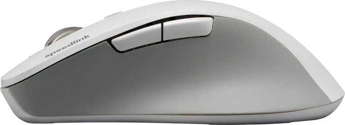 Speedlink Velora Rechargeable Wireless Mouse, weiß/grau, USB/Bluetooth