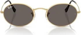 Ray-Ban RB3547N Oval polished arista gold/dark grey