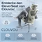 Clouvou CleverSeat Bürostuhl, weiß Vorschaubild