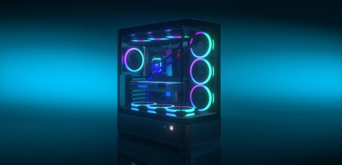 Endorfy Aquarius 8000 Flex, Glasfenster