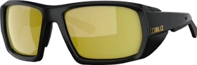 Bliz Peak Polarized black/polarized-gold mirrror